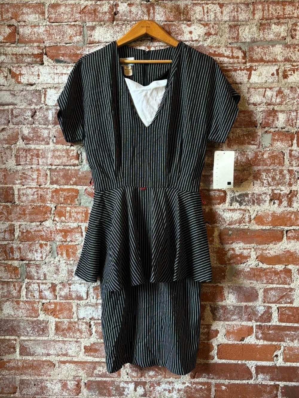 Vintage pin striped dress